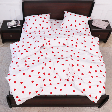 Двуспальный набор постельного белья 180*220 из Бязи "Gold" №151824 Черешенка™