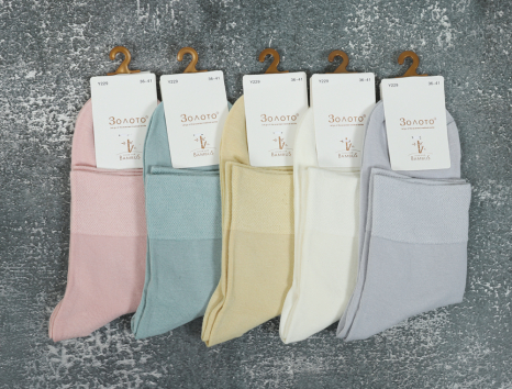 Женские носки Золото бамбук (36-41) №Y229