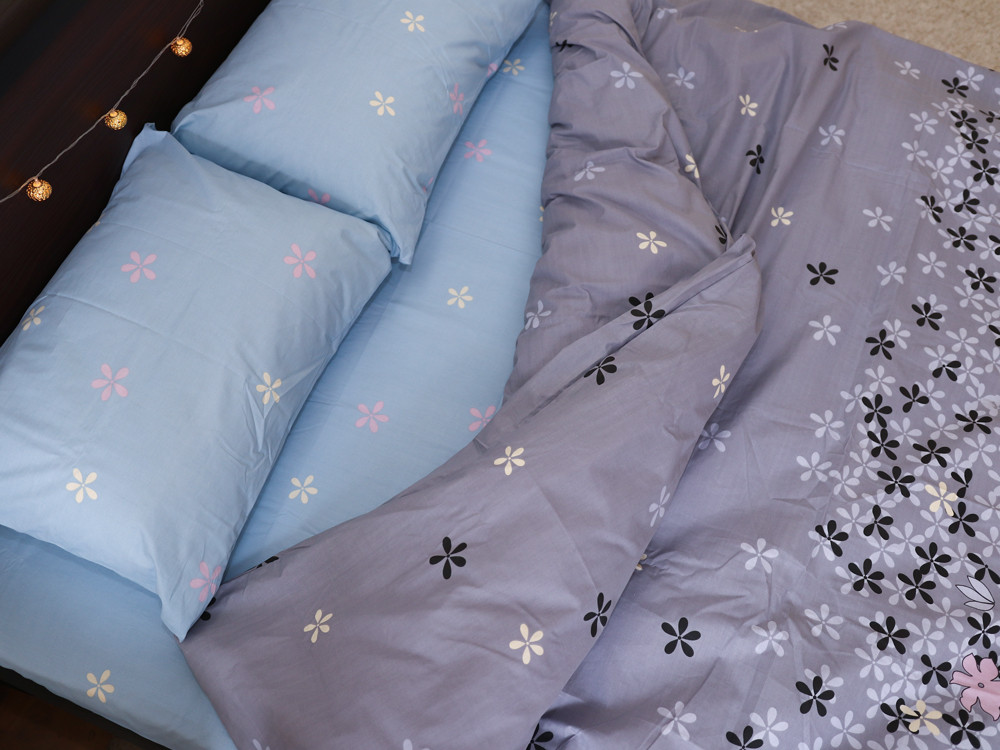 Сімейний набір постільної білизни із Бязі "Gold" №153985AB Черешенка™