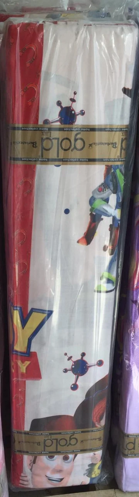 Ткань для постельного белья Бязь "Gold" Lux детская "История игрушек" GLB4301