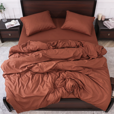 Двоспальний набір постільної білизни 180*220 із мікрофібри №201727 Черешенка™