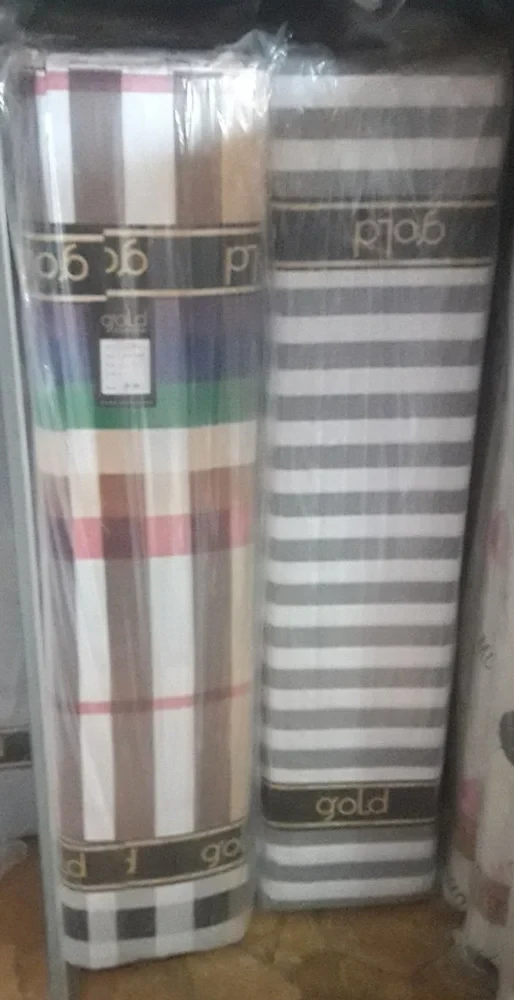 Ткань для постельного белья Бязь "Gold" Lux "Радужная клетка" GL1489 (A+B) - (50м+50м)