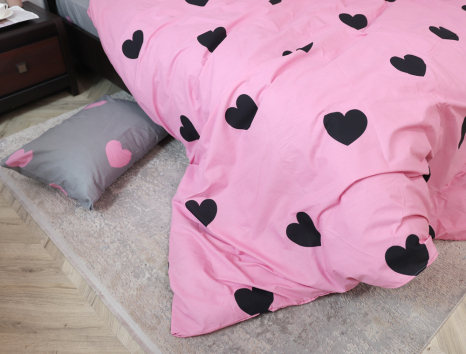 Двоспальний набір постільної білизни 180*220 із Бязі "Gold" №157465AB Черешенка™