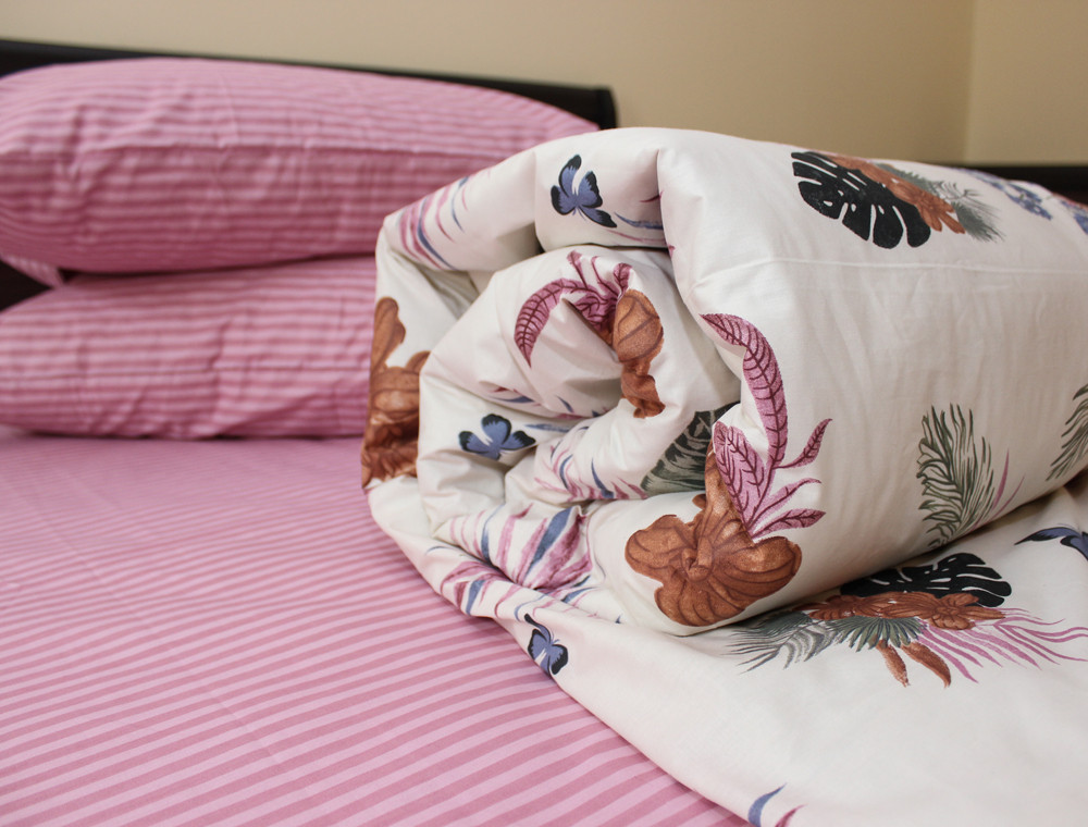 Євро-максі набір постільної білизни 200*220 із Бязі "Gold" №156183AB Черешенка™