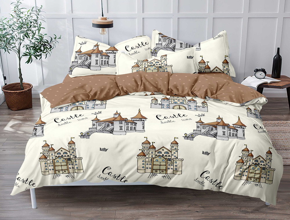 Ткань для постельного белья Сатин S-158 (A+B) - (60м+60м)