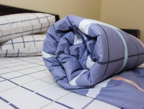 Двуспальный набор постельного белья 180*220 из Бязи "Gold" №154132AB Черешенка™