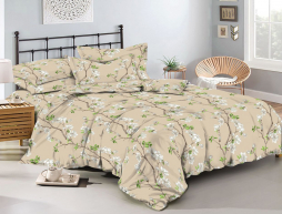 Євро-максі набір постільної білизни 200*220 із Бязі "Gold" №154261 Черешенка™