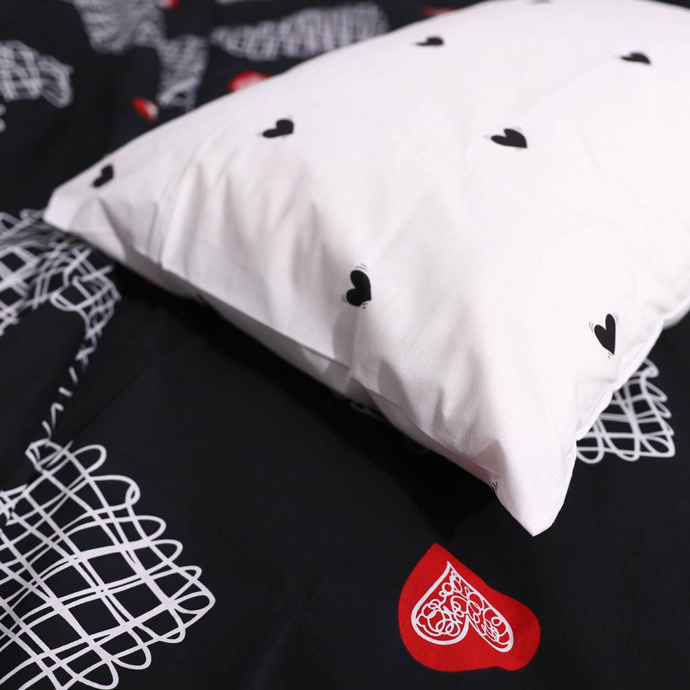 Євро-максі набір постільної білизни 200*220 із Бязі "Gold" №157688AB Черешенка™