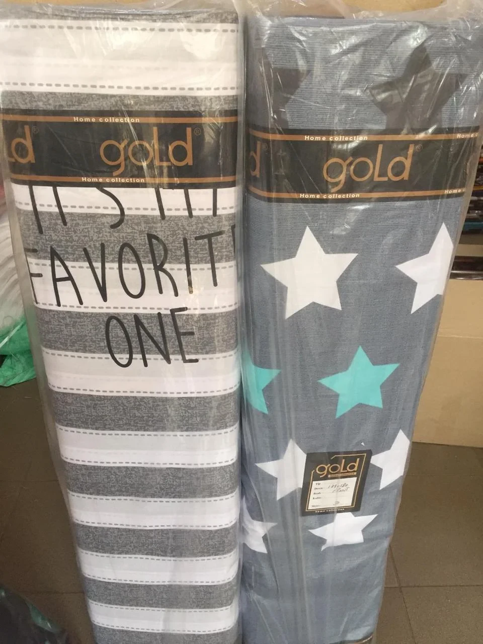 Тканина для постільної білизни Бязь "Gold" Lux GL1307 (A+B) - (50м+50м)