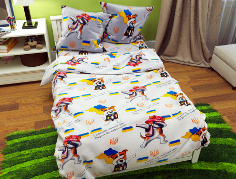 Дитячий комплект з Бязі "Gold" №165611AB Черешенка™