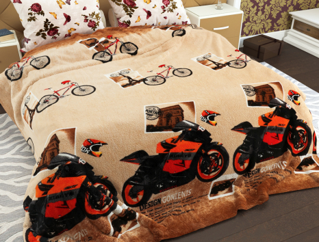 Евро флисовый плед №33882