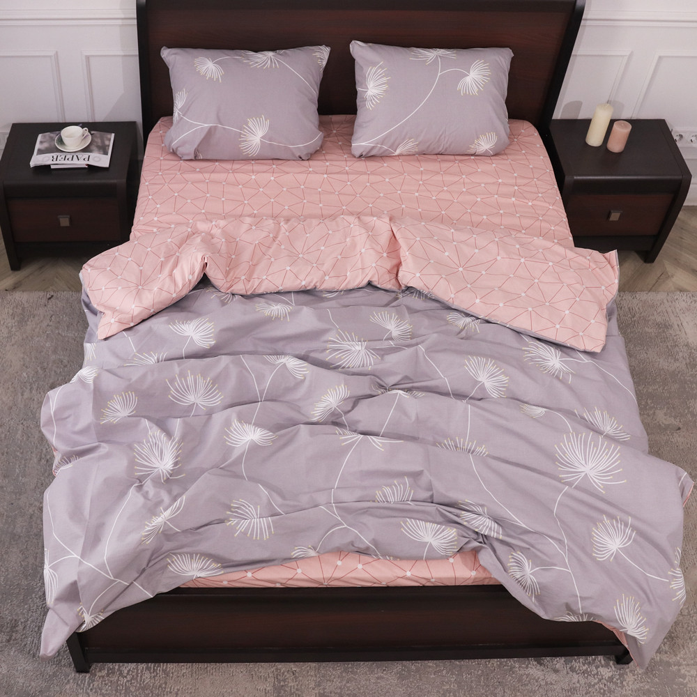 Полуторный набор постельного белья 150*220 из Бязи "Gold" №1510871АВ Черешенка™