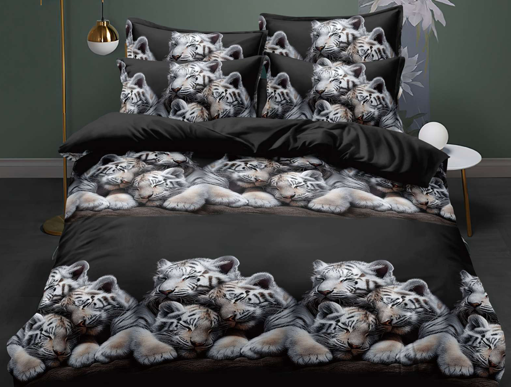 Двоспальний набір постільної білизни 180*220 із полікотону №204771 Черешенька™