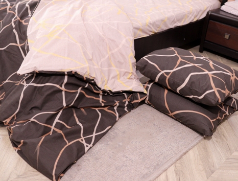 Двуспальный набор постельного белья 180*220 из Бязи "Gold" №159116AB Черешенка™