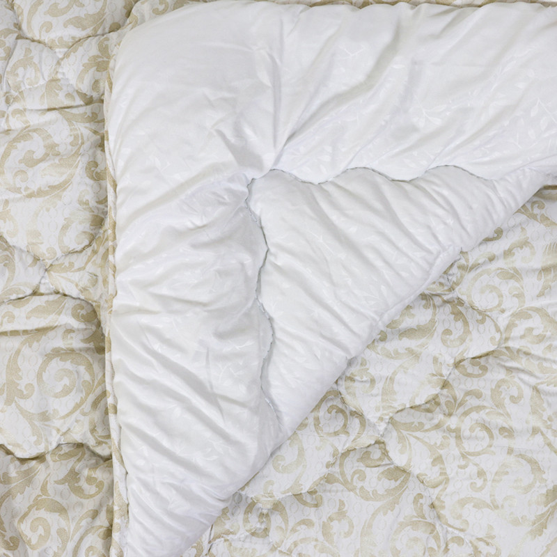 Двоспальна ковдра мікрофібра/холофайбер двостороння №40123