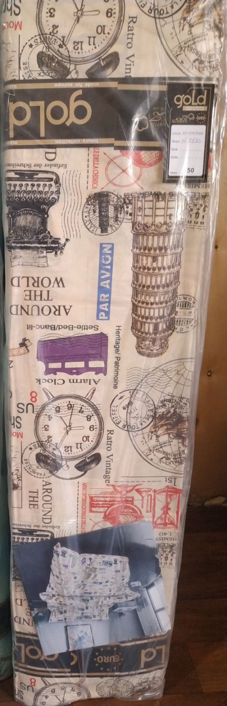 Ткань для постельного белья Бязь "Gold" Lux GL7830