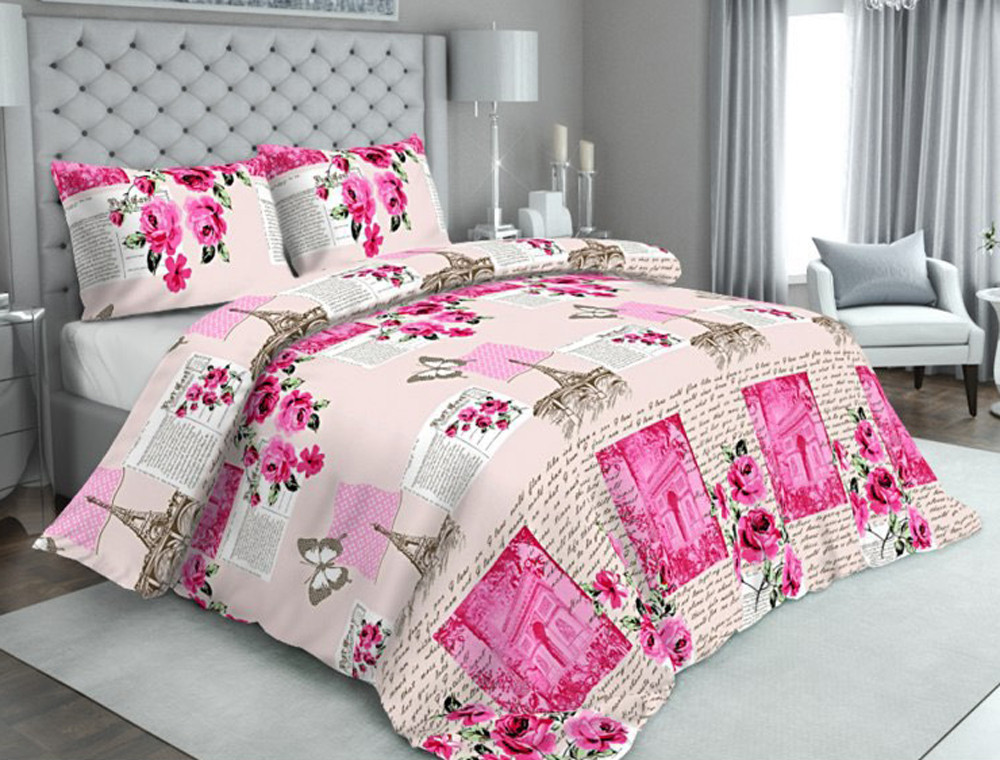 Тканина для постільної білизни Бязь "Gold" Lux GL3983