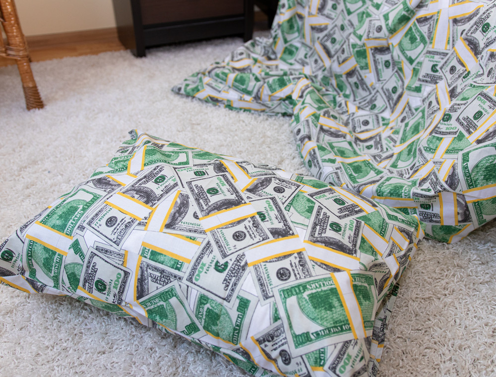 Евро макси набор постельного белья 200*220 из Бязи "Gold" №157010 Черешенка™