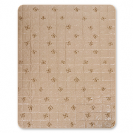 Двоспальна літня ковдра мікрофібра/холофайбер №41133