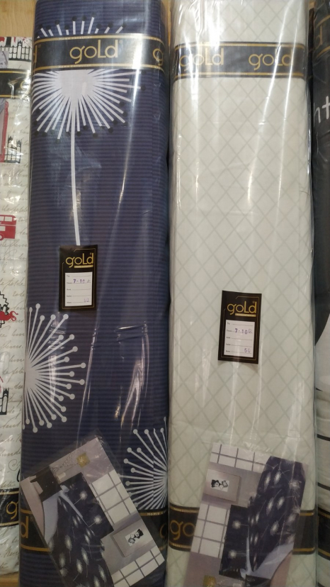 Ткань для постельного белья Бязь "Gold" Lux "Ночной одуванчик" GL1607 (A+B) - (50м+50м)