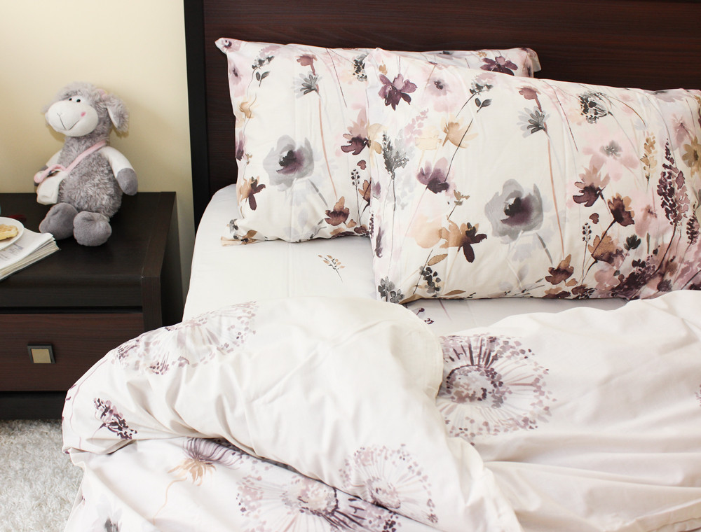 Євро-максі набір постільної білизни 200*220 із Ранфорсу №1823754 Черешенка™