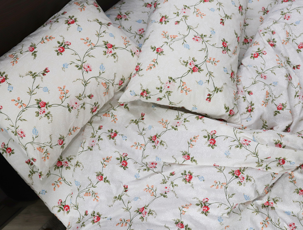 Полуторный набор постельного белья 150*220 из Бязи "Gold" №157300 Черешенка™