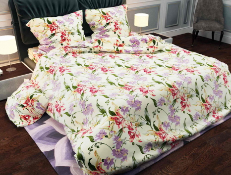 Ткань для постельного белья Бязь "Gold" Lux GL536