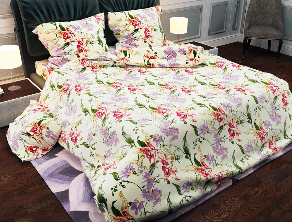 Ткань для постельного белья Бязь "Gold" Lux GL536