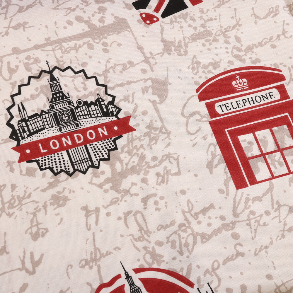 Ткань для постельного белья Сатин S-034 (A+B) - (60м+60м)