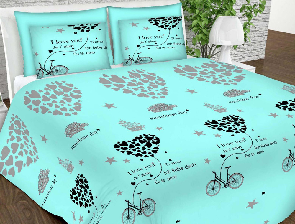 Тканина для постільної білизни Бязь "Gold" Lux GL4140