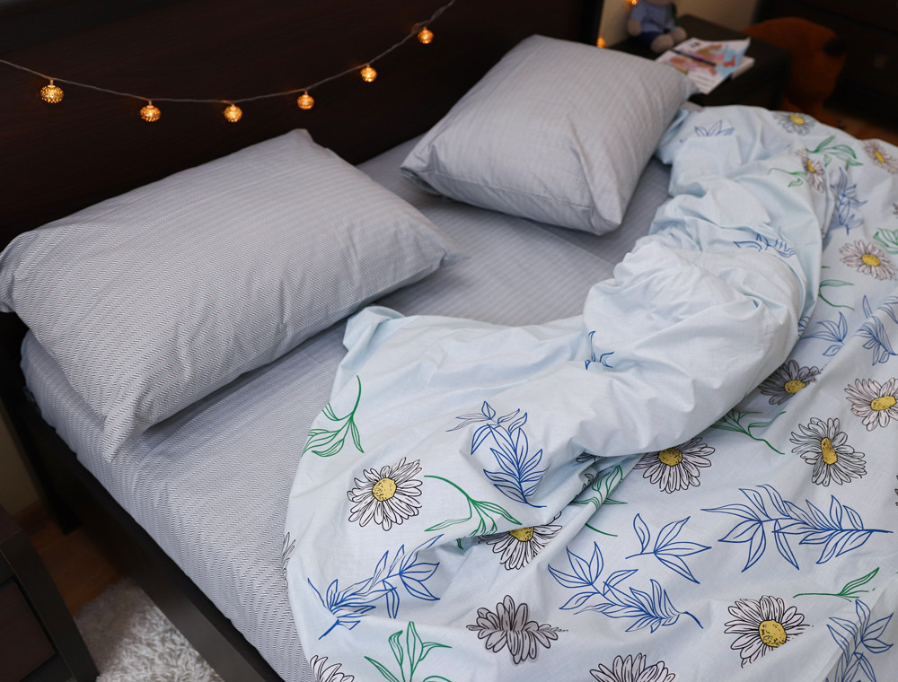 Евро макси набор постельного белья 200*220 из Бязи "Gold" №151538AB Черешенка™