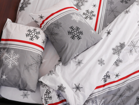 Полуторный набор постельного белья 150*220 из Бязи "Gold" №157968 Черешенка™