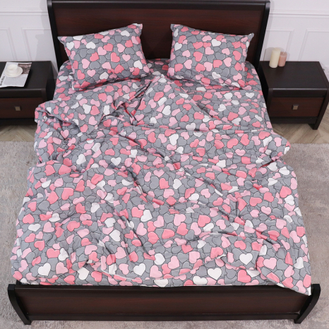 Евро макси набор постельного белья 200*220 из Фланели №954214 Черешенка™