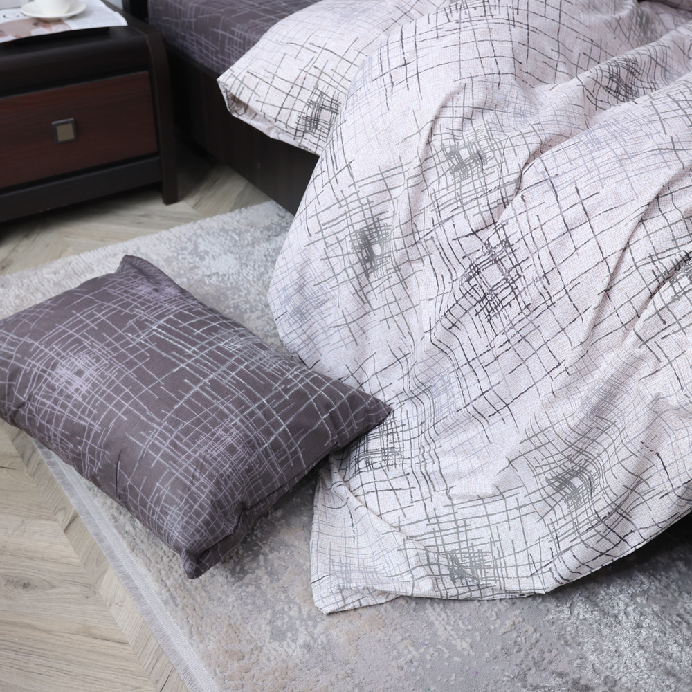 Двоспальний набір постільної білизни 180*220 із Бязі "Gold" №157867AB Черешенка™