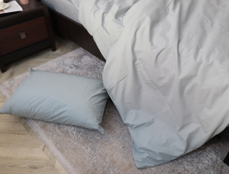 Євро-максі набір однотонної постільної білизни 200*220 із Бязі "Gold" №155521 Черешенка™