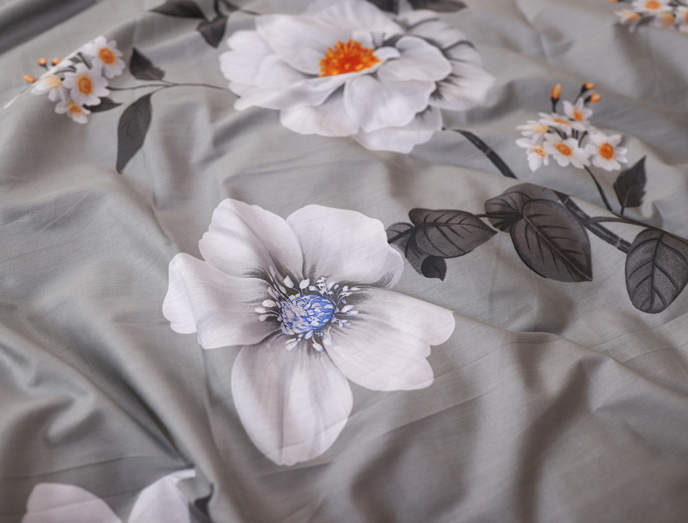 Сімейний набір постільної білизни із Сатину №018AB Черешенка™