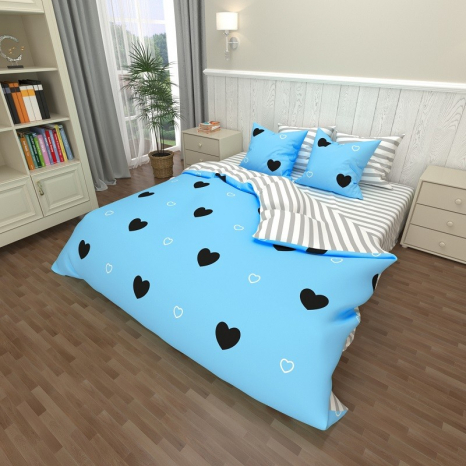 Ткань для постельного белья Бязь "Gold" Lux GL7434A