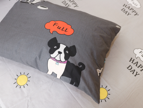 Двоспальний набір постільної білизни 180*220 із Бязі "Gold" №153925AB Черешенка™