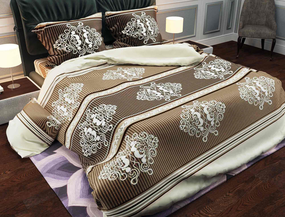 Ткань для постельного белья Бязь "Gold" Lux GL617