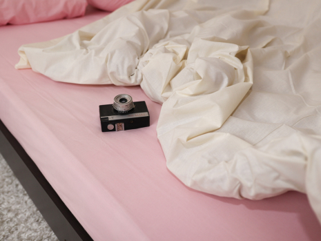 Євро-максі набір однотонної постільної білизни 200*220 із Бязі "Gold" №151560AB Черешенка™