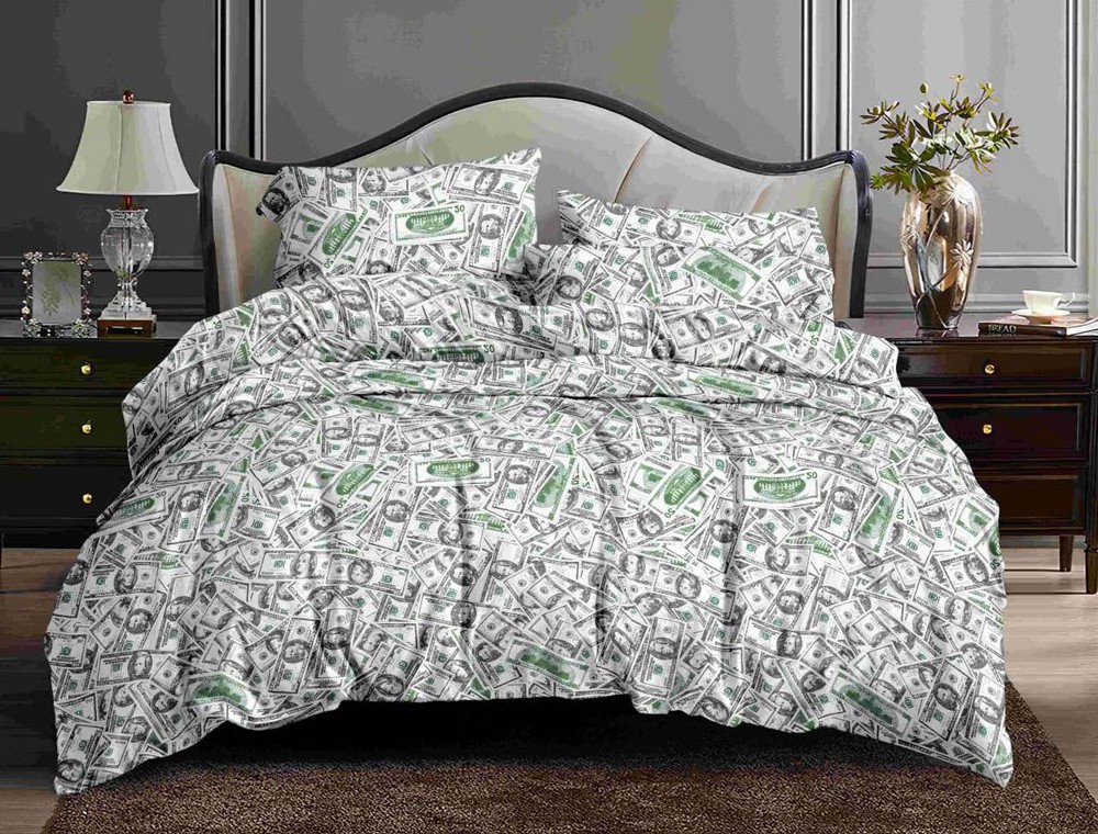 Полуторний набір постільної білизни 150*220 із полікотону №20583 Черешенька™