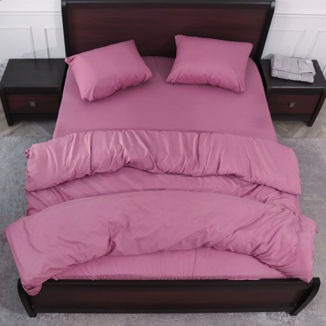 Полуторный набор постельного белья 150*220 из микрофибры №201718 Черешенка™