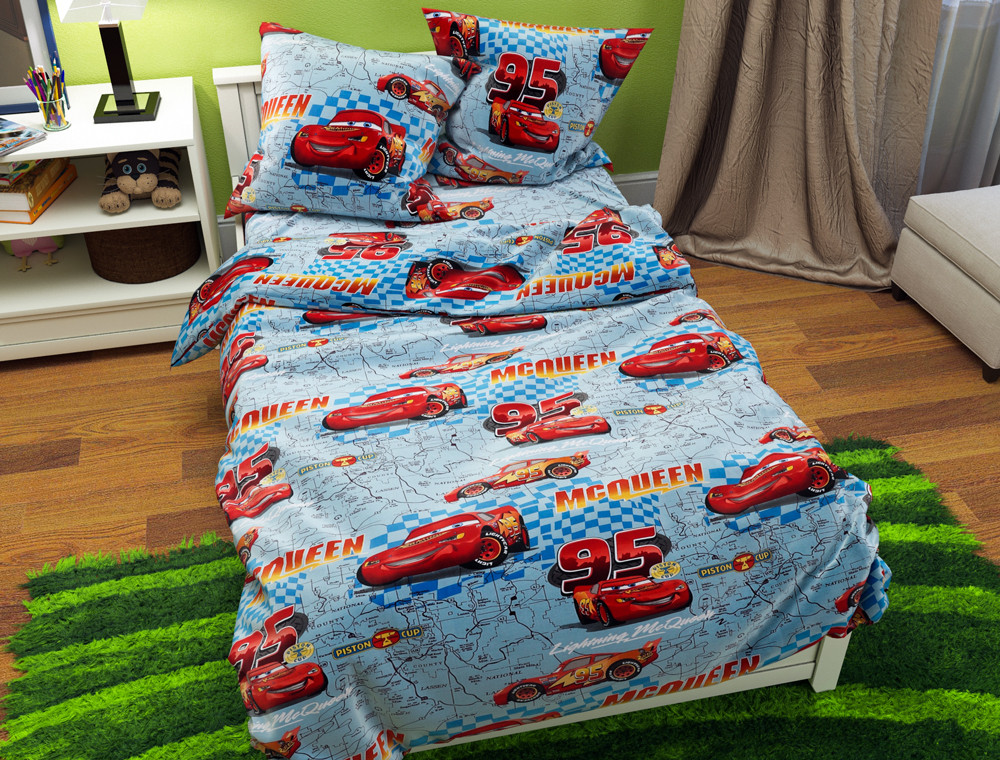 Семейный набор хлопкового постельного белья из Бязи "Gold" №166587 Черешенка™