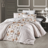 Семейный набор хлопкового постельного белья из Ранфорса Luisa Ekru First Choice™
