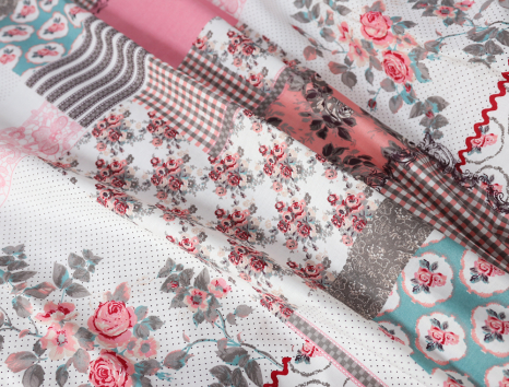 Євро-максі набір постільної білизни 200*220 із Бязі "Gold" №156928 Черешенка™