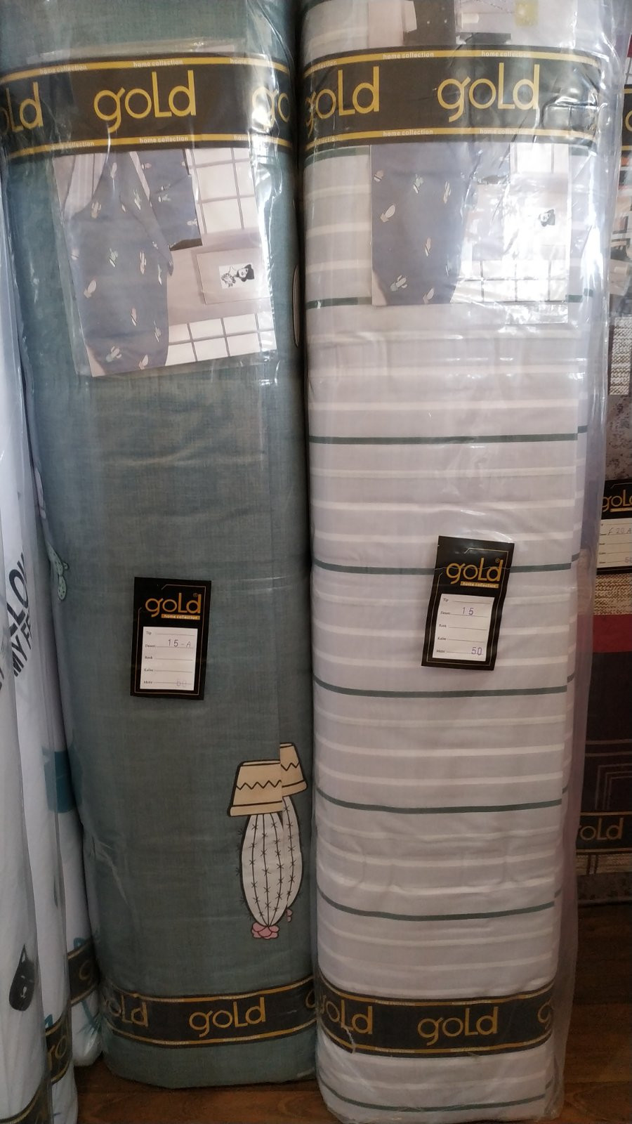 Тканина для постільної білизни Бязь "Gold" Lux GL3973 (A+B) - (50м+50м)