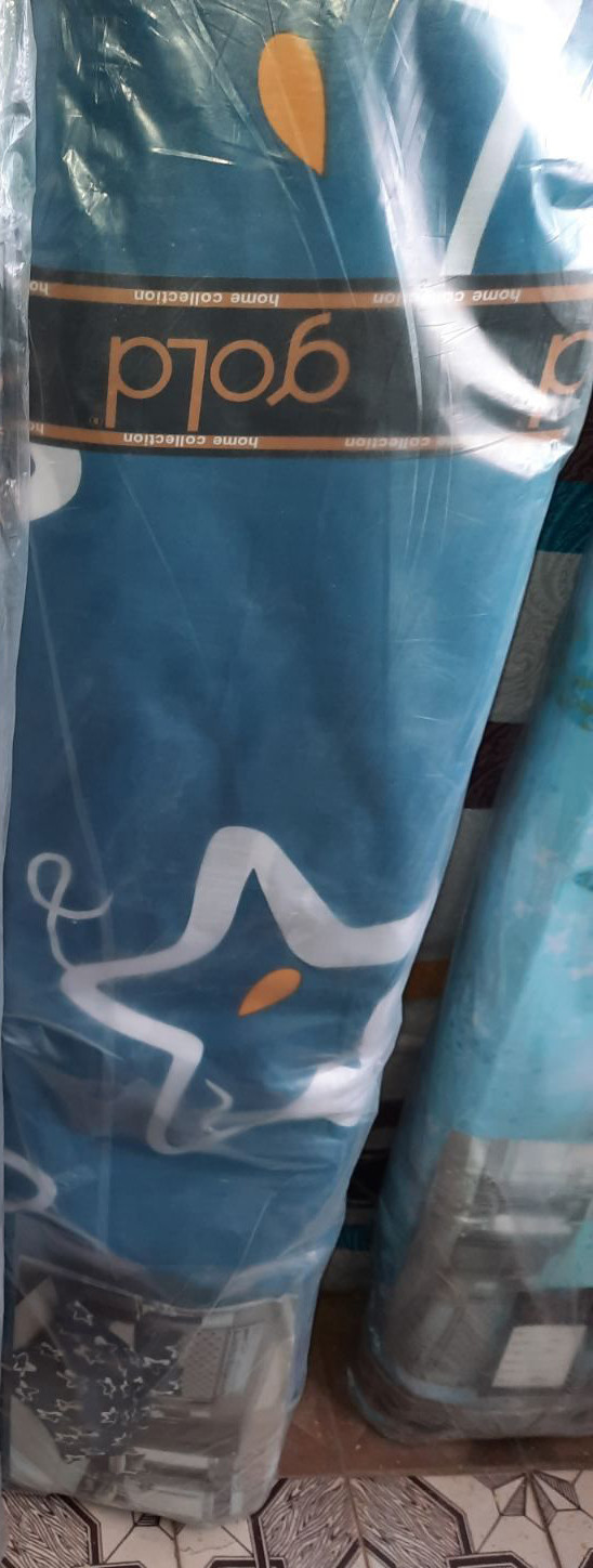 Тканина для постільної білизни Бязь "Gold" Lux GL3711blue