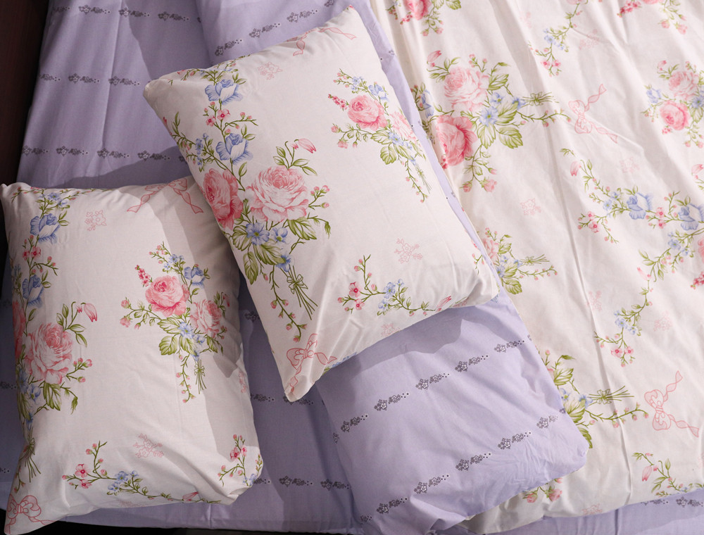 Євро-максі набір постільної білизни 200*220 із Бязі "Gold" №155095AB Черешенка™