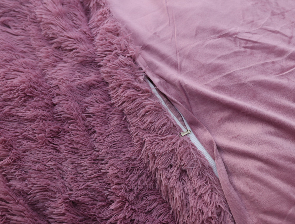 Евро-макси набор постельного белья 200*230 Плюш Травка №EL-07 Черешенка™