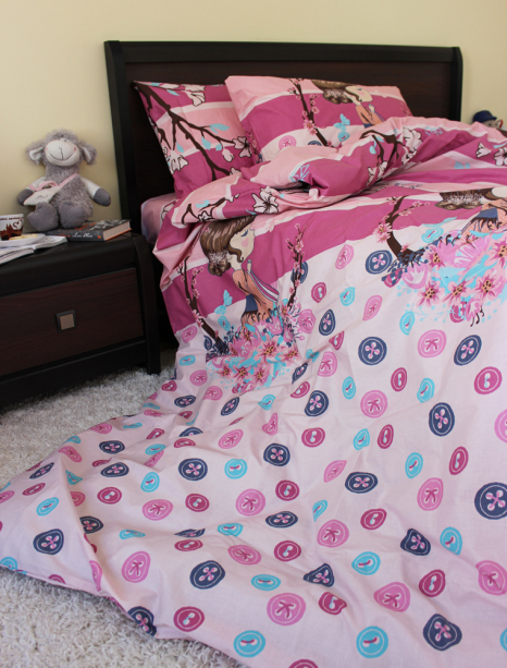 Дитячий комплект з Бязі "Gold" №164316 Черешенка™